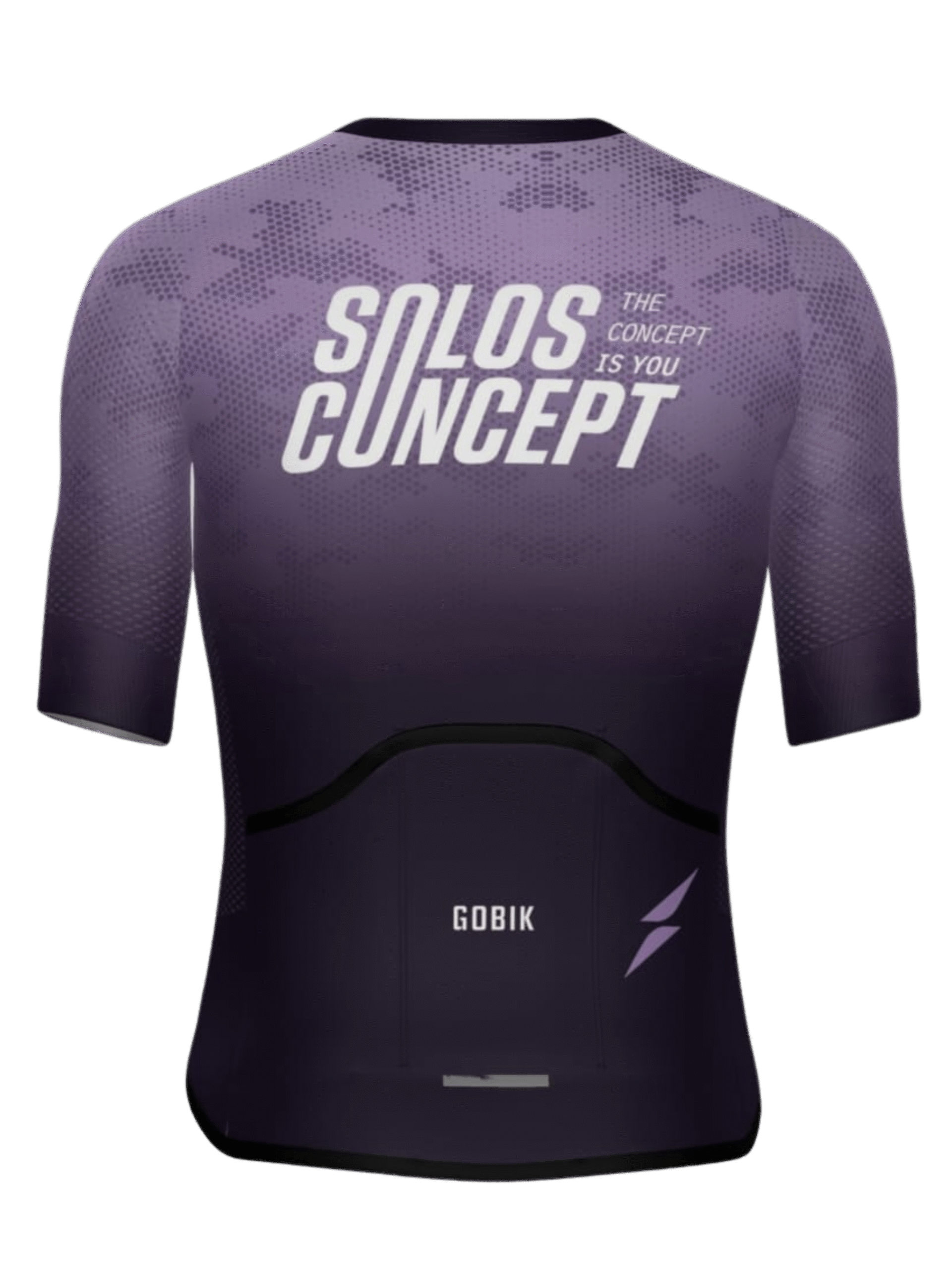 SC camouflage cycling jersey back