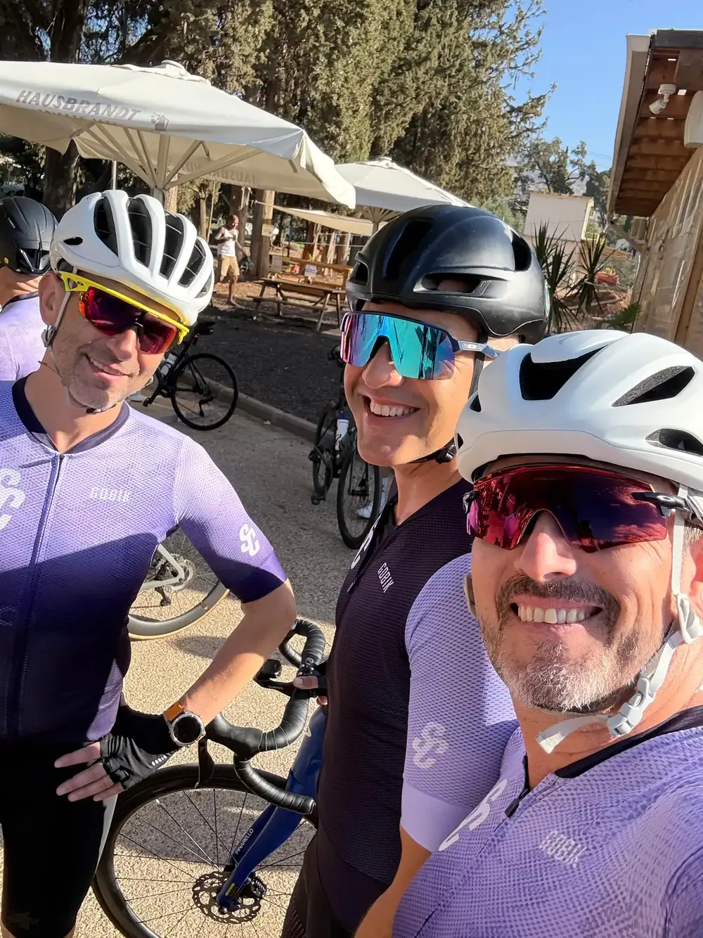 Solos Concept Israman athletes on the start line
