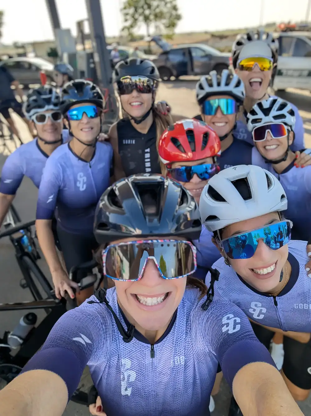 Solos Concept Israman athletes on race day