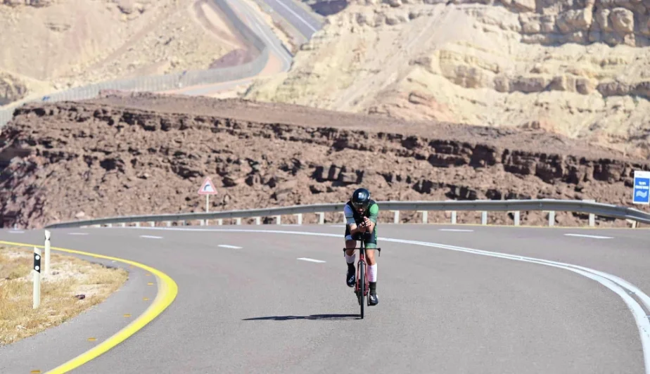 Israman מקצה איש ברזל — Solos Concept athletes on course